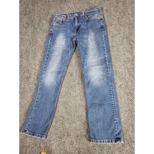 Levi's 511 Slim Fit Jeans Medium‎ Wash Blue Denim Classic Mens W33 L30 Workwear